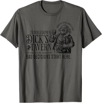 Tumbledown Tavern Bar Lover's Apparel T-Shirt