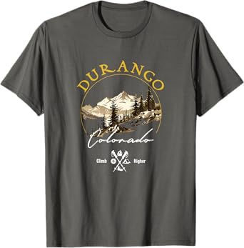 Durango Colorado Retro Vintage Apparel - Souvenir T-Shirt
