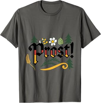 Prost Oktoberfest Bavarian German Party Fall Beer Festival T-Shirt