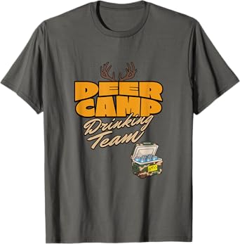 Deer Camp Drinking Team - Funny Hunting T-Shirt