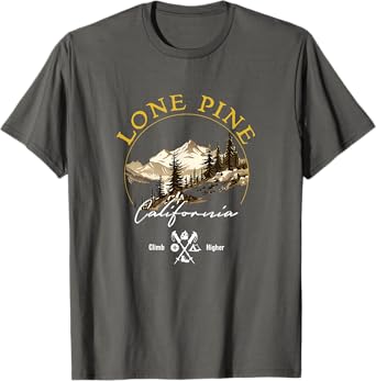 Lone Pine Retro Vintage Apparel - Lone Pine Souvenir T-Shirt