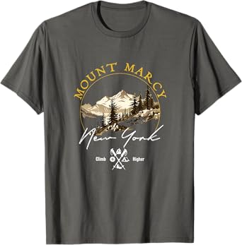 Mount Marcy Retro Vintage Apparel - Mount Marcy Souvenir T-Shirt