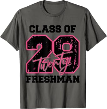 Class of 2029 Freshman High School Back To School 9th Grade T-Shirt