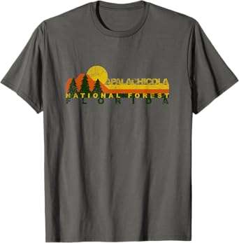 Apalachicola National Forest Retro T-Shirt