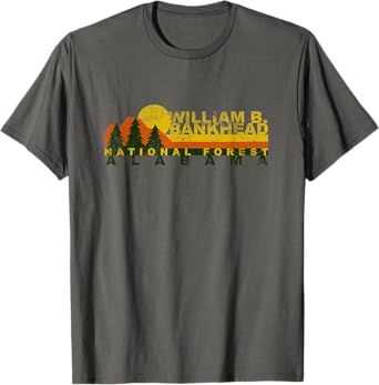 William B. Bankhead National Forest Vintage Retro T-Shirt