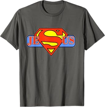 tshirt My Superhero is Jesus, faith love god shirt T-Shirt