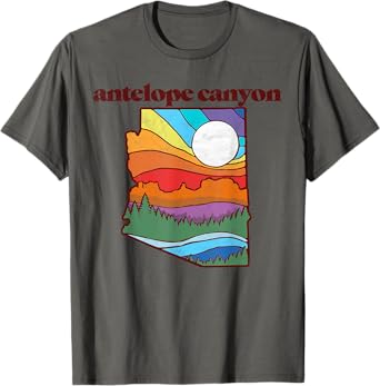 Antelope Canyon Arizona Vintage Nature Design Outdoor T-Shirt