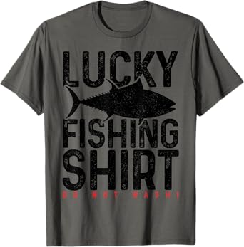 Tuna, fishing, lucky charm, fishing gift T-Shirt