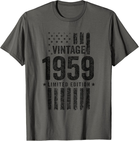 1959 Birthday - Born in 1959 - Limited Edition Vintage 1959 T-Shirt