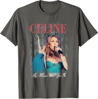 Official Celine Dion My Heart Will Go On T-Shirt