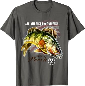 Yellow Perch American Pan Fish T-Shirt