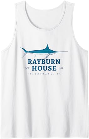 RAYBURN HOUSE Vintage Retro Funny Family Friends Fish Tank Top