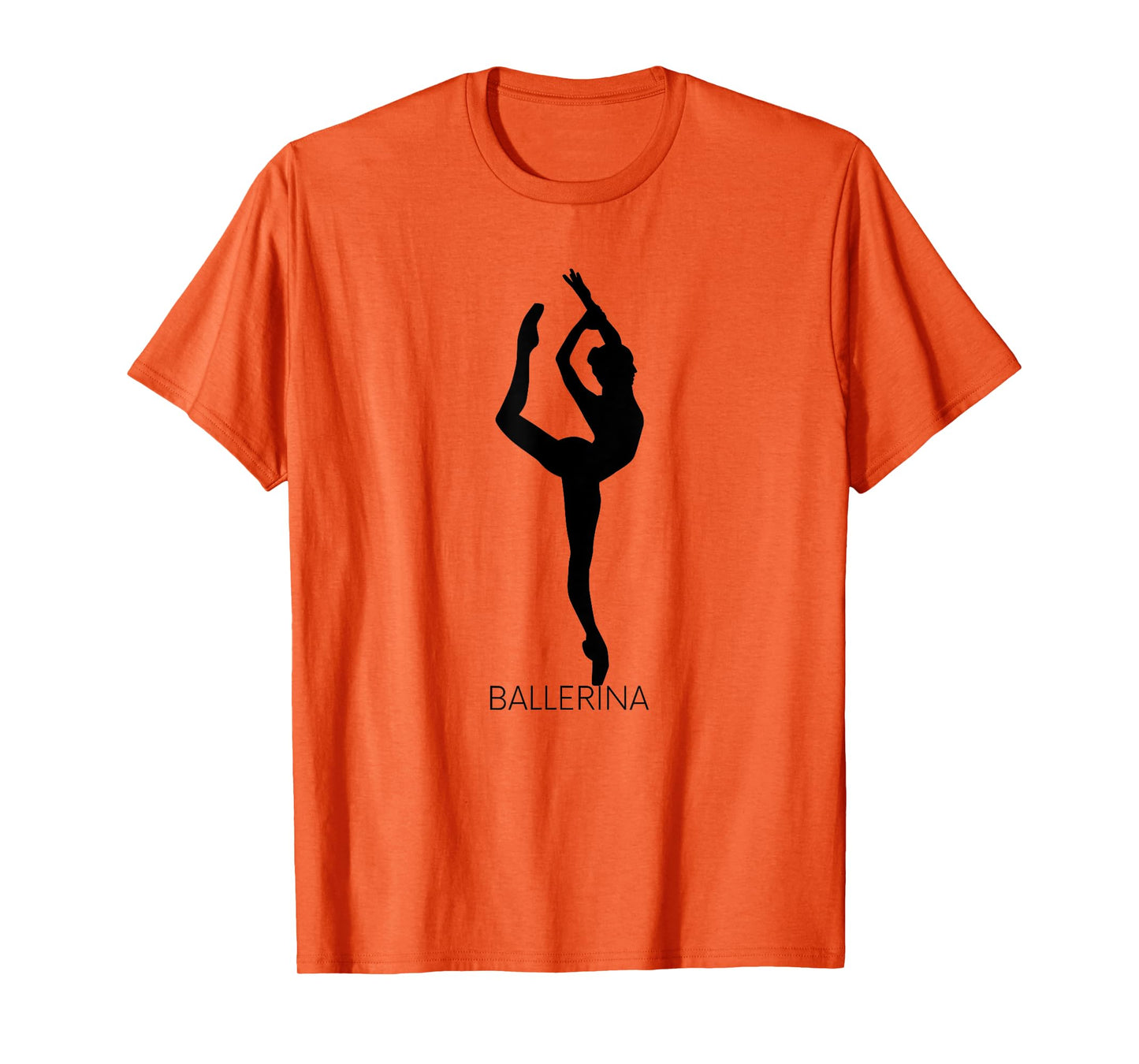 Ballerina Ballet Dance Team Adult Dancer Art Black T-Shirt