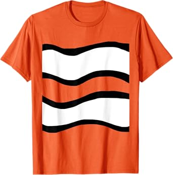 Clown Fish Halloween Kids Costumes DIY Fish Birthday Gifts T-Shirt