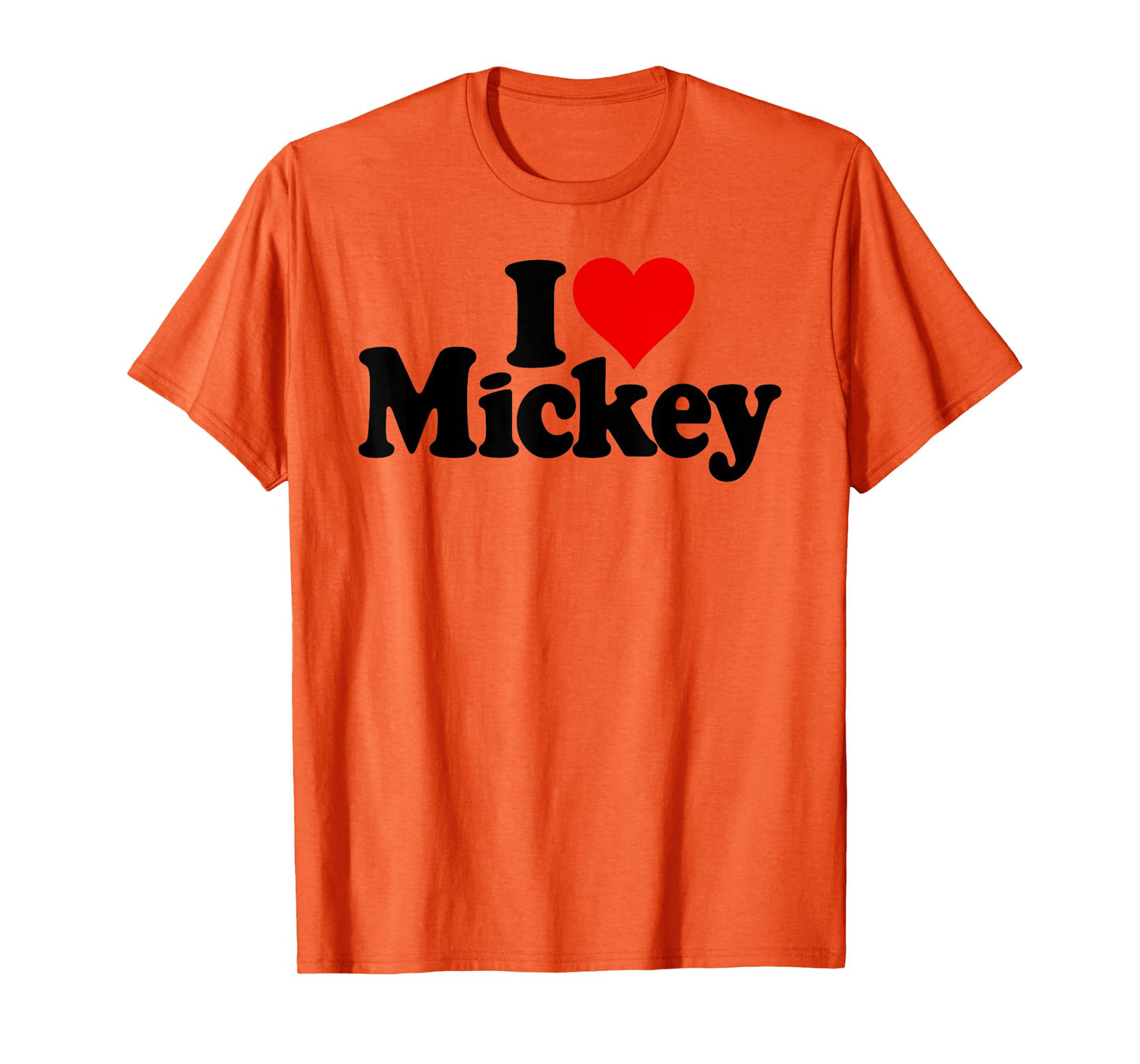 I LOVE HEART MICKEY MICK MIKEY T-Shirt