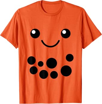 Thai Milk Bubble Tea Costume Boba Tea Halloween Costume T-Shirt