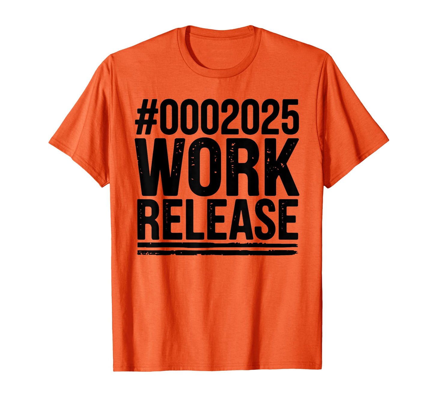 2025 Work Release Funny Retirement 2025 Retired Men Women T-Shirt