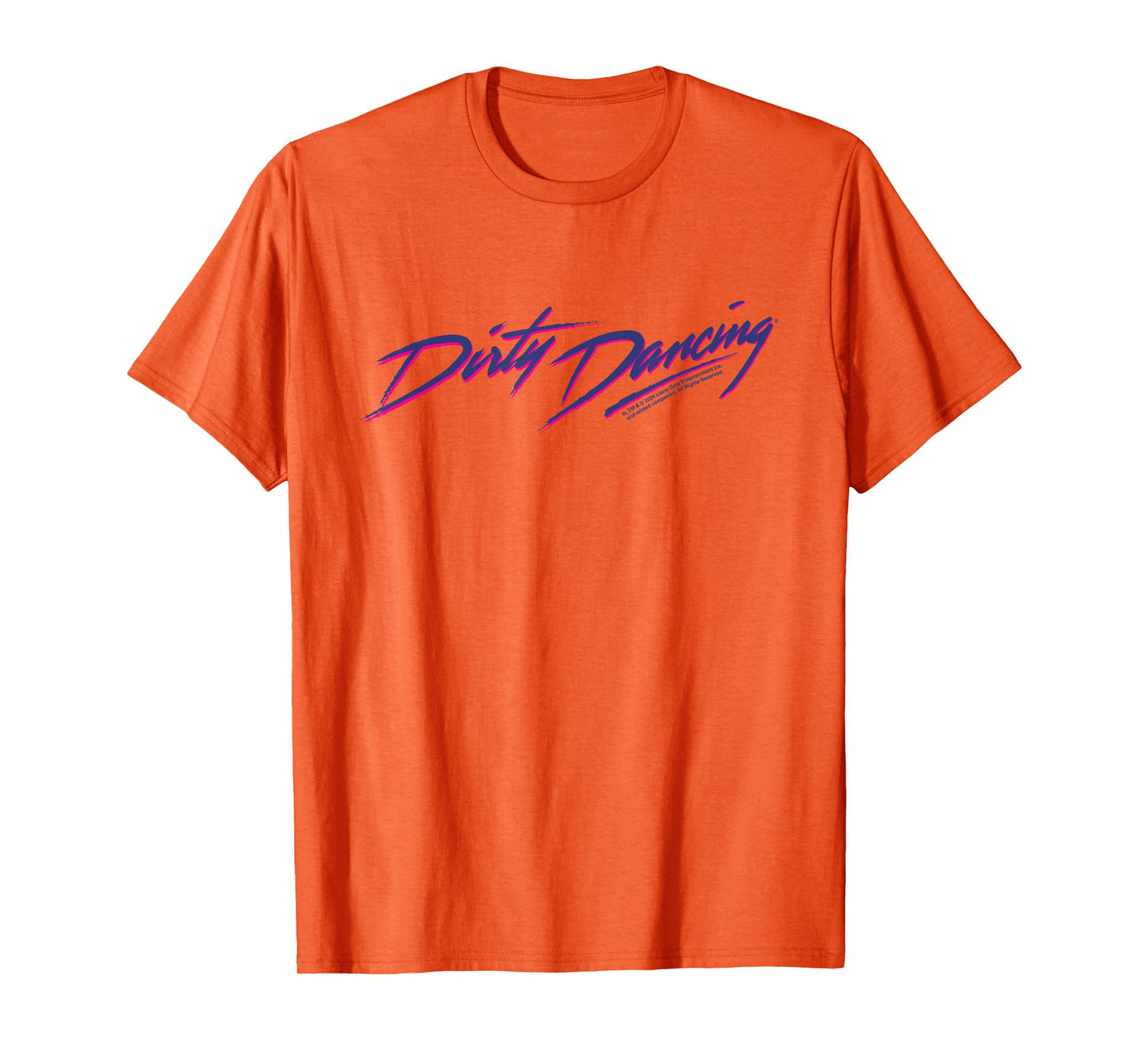 Dirty Dancing Classic Text Movie Logo T-Shirt