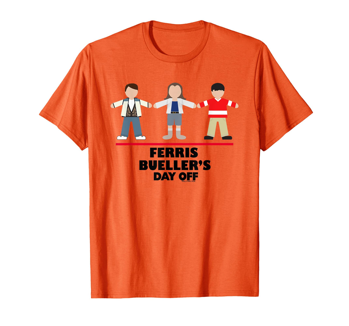 Ferris Bueller's Day Off Sloane & Cameron Cartoon Trio T-Shirt