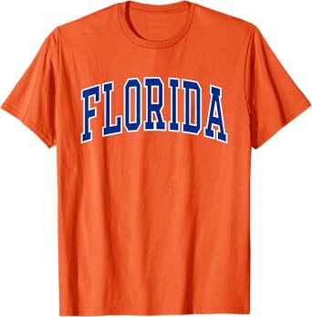 Florida - Vintage Varsity Classic Text Men Women Florida T-Shirt