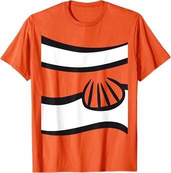 Clown Fish Shirt Adult Kids Clown Fish Costume T-Shirt