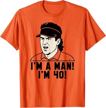 Mike Gundy "I'M A MAN! I'M 40!" T-Shirt