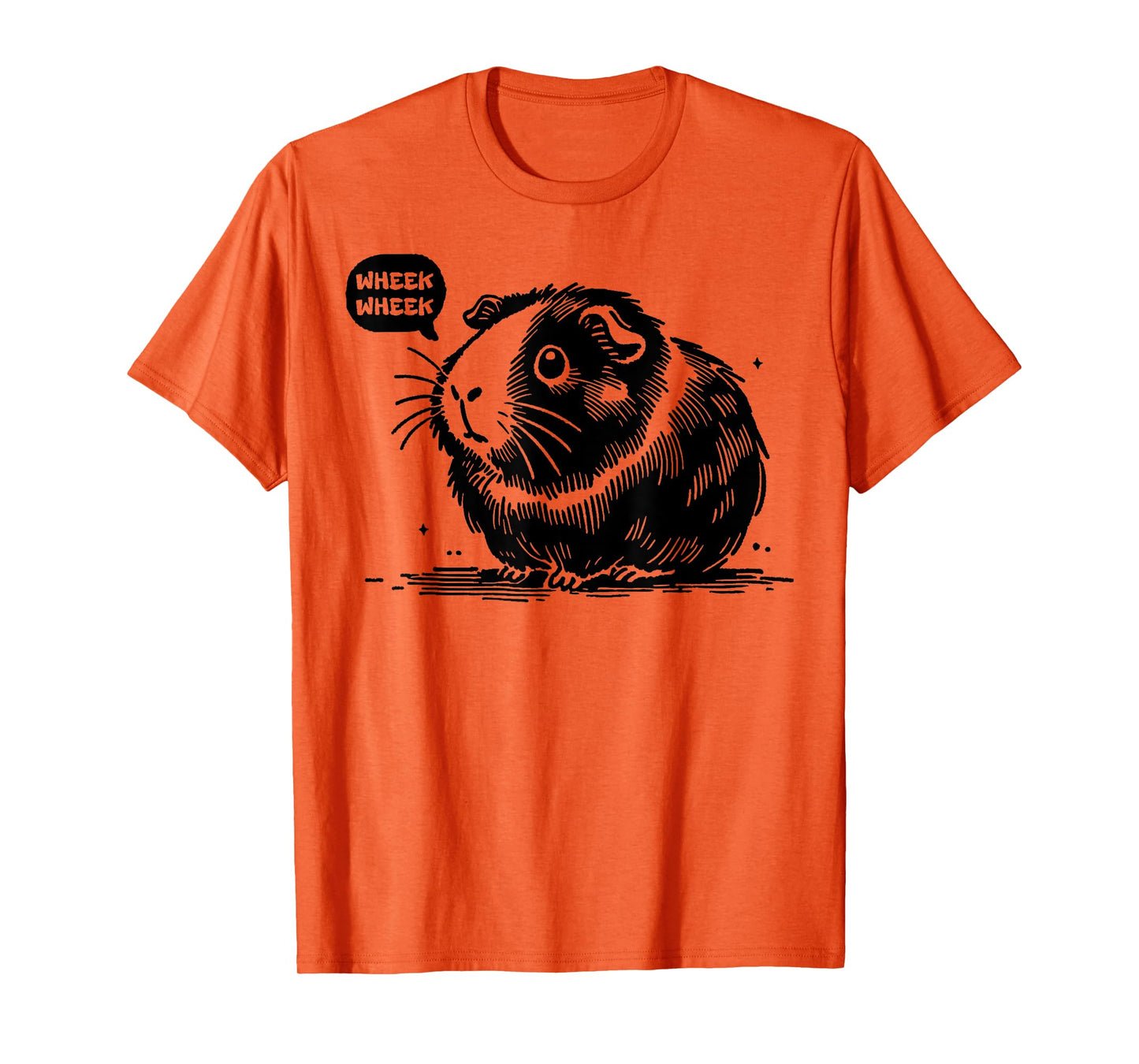 Cute Guinea Pig Wheek Wheek Sounds Guinea Pig Lover Funny T-Shirt