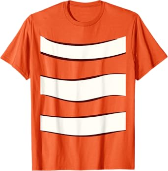 Cute Clown Fish DIY Costume Tee Children Halloween Party T-Shirt