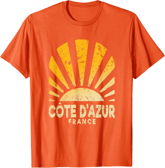 Côte D'Azur France - Cote D'Azur Sunshine T-Shirt