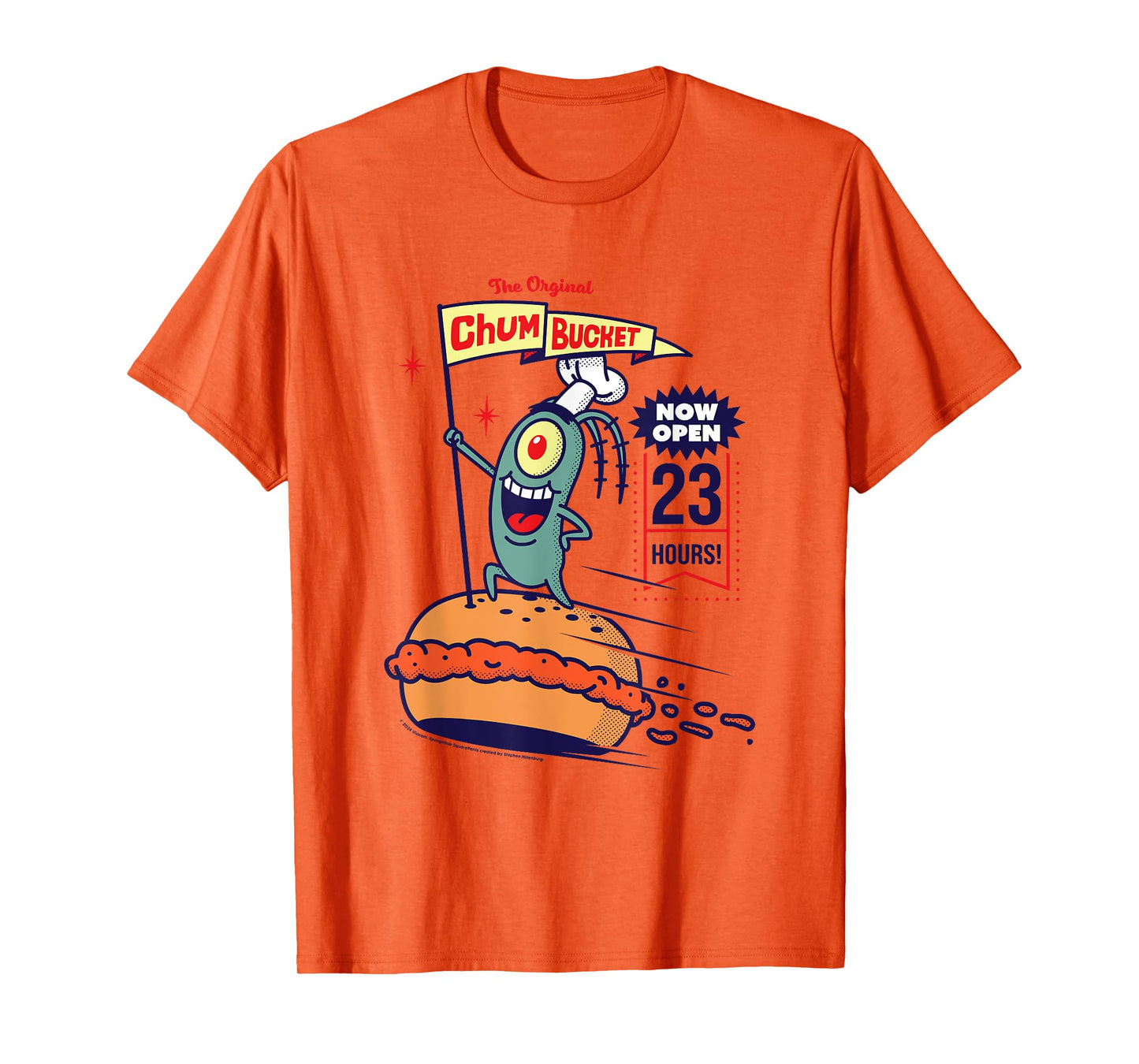 Spongebob Squarepants The Original Chum Bucket T-Shirt