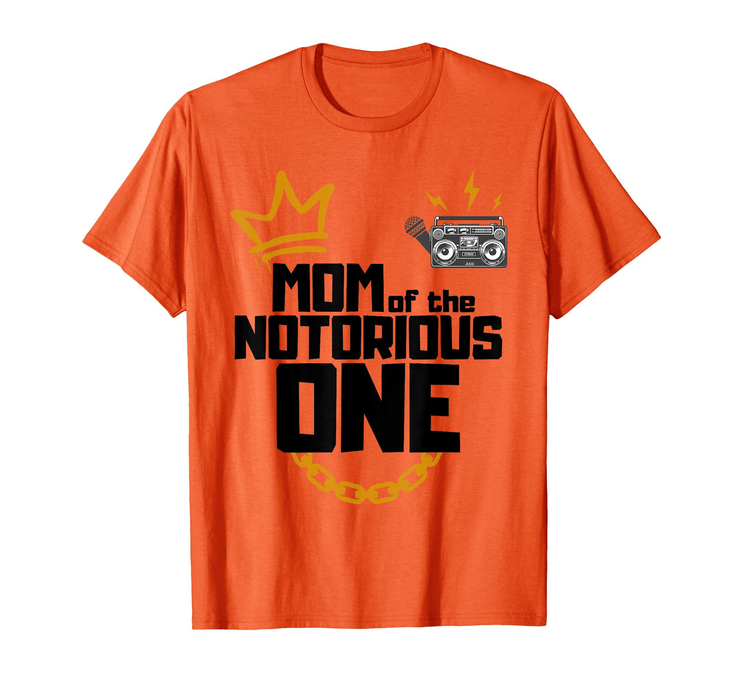 Mom Of The Notorious One Old School 1st Hip Hop Birthday T-Shirt
