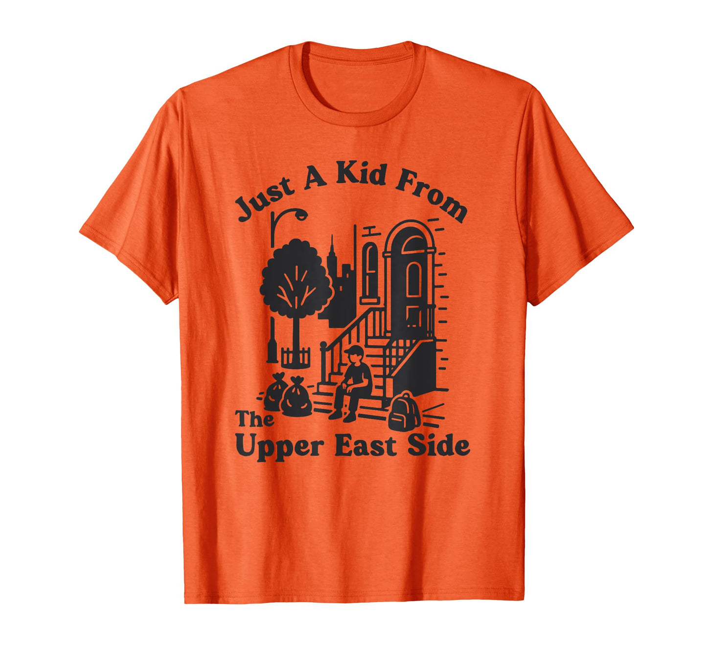 Manhattan New York Just A Kid From The Upper East Side NYC T-Shirt