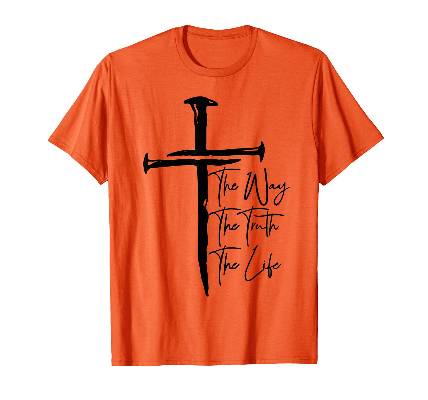 Christian Worship Women Men Kids Jesus The Way Truth Life T-Shirt