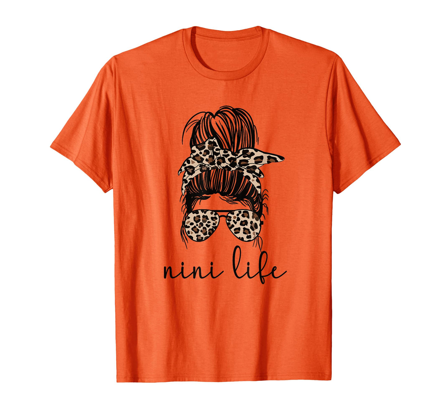 Nini Life Blessed Nini Grandmother Nini Grandma T-Shirt