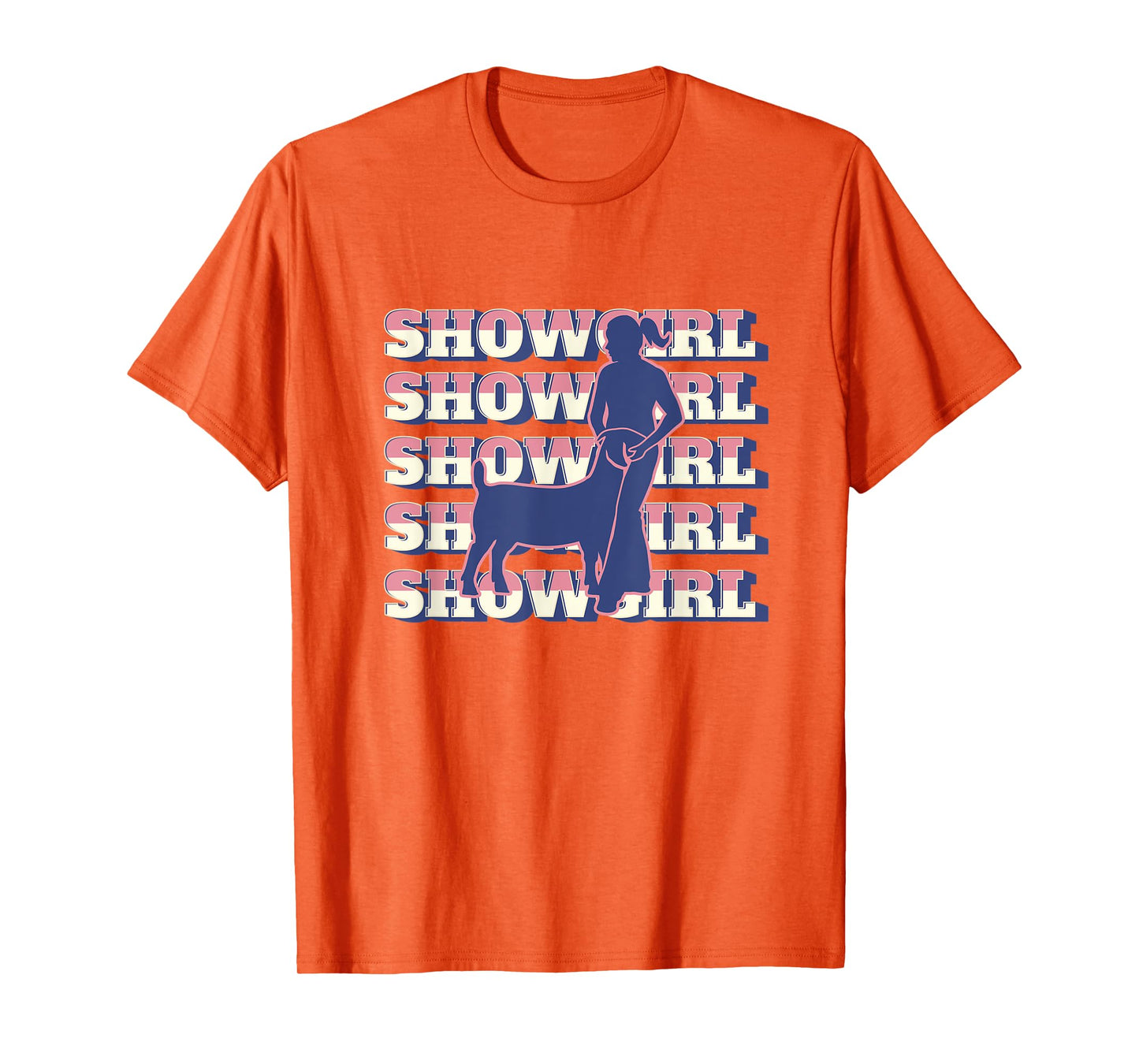 Show Girl - Fun Livestock Goat Showing T-Shirt