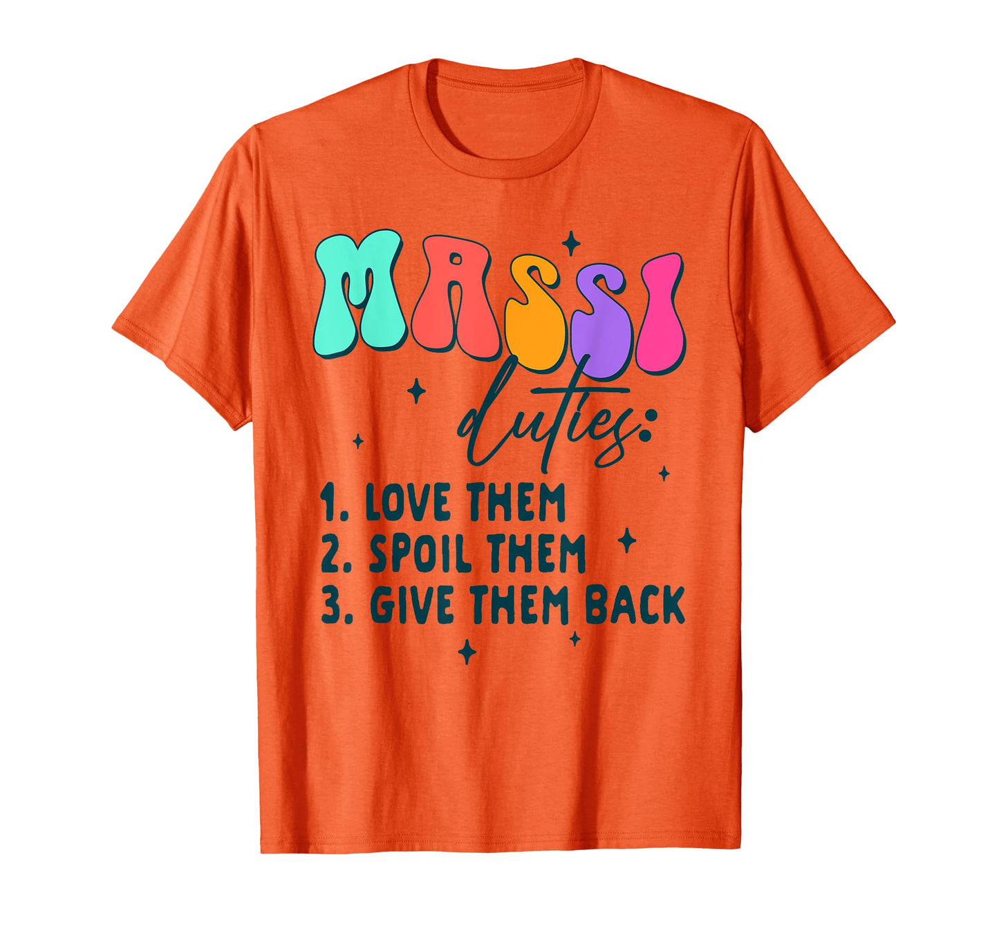 Indian Auntie Punjabi Desi Massi Duties Love Them Spoil Them T-Shirt