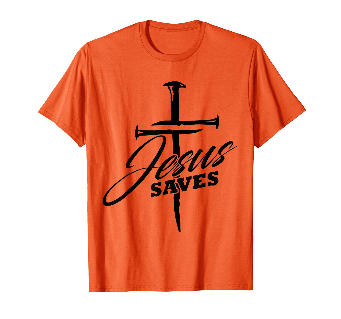 Jesus Saves Christian Cross God Faith Bible Pray T-Shirt