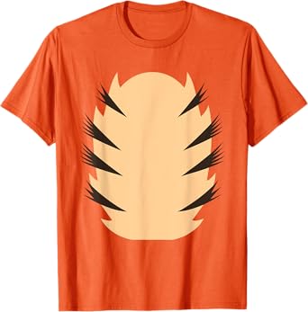 Cute Orange Tiger DIY for Halloween Costume T-Shirt