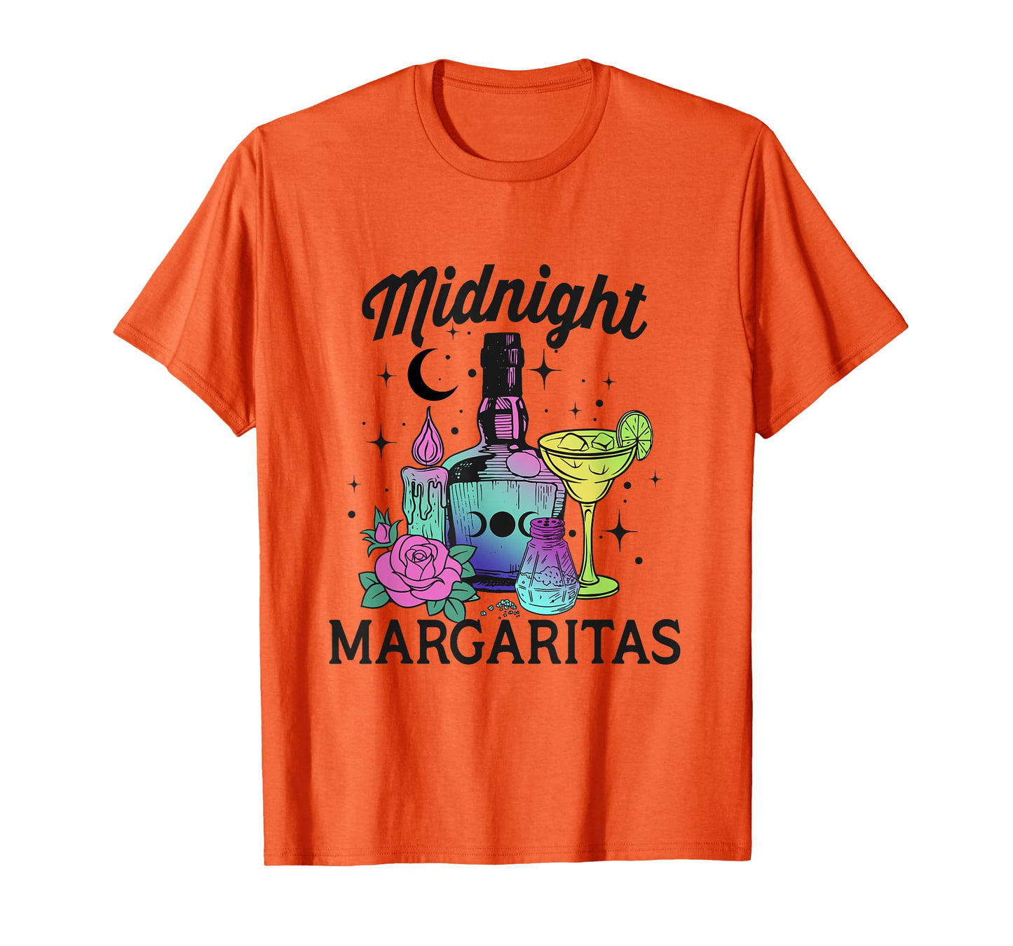 Midnight Margaritas Funny Magical Cocktails Shirts T-Shirt
