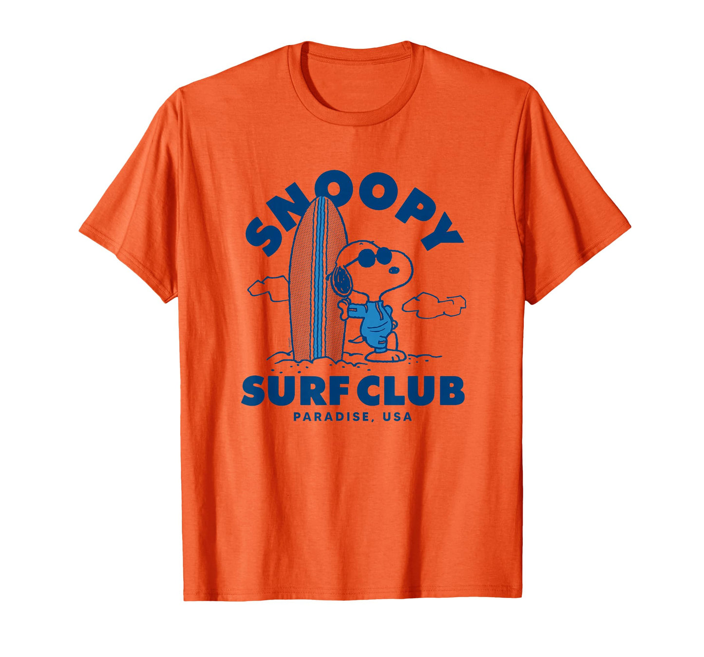 Peanuts - Snoopy Surf Club Paradise USA T-Shirt