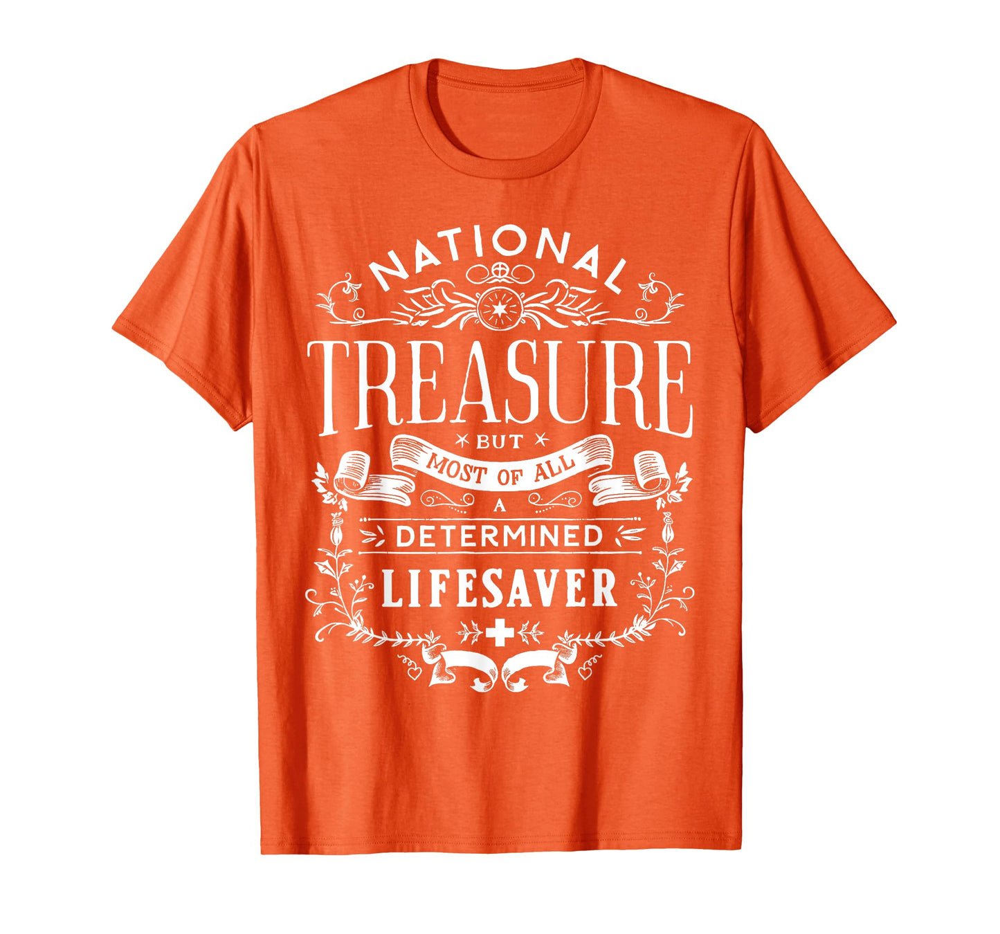Lifesaver Rescuer Life Guard National Treasure Off Duty T-Shirt