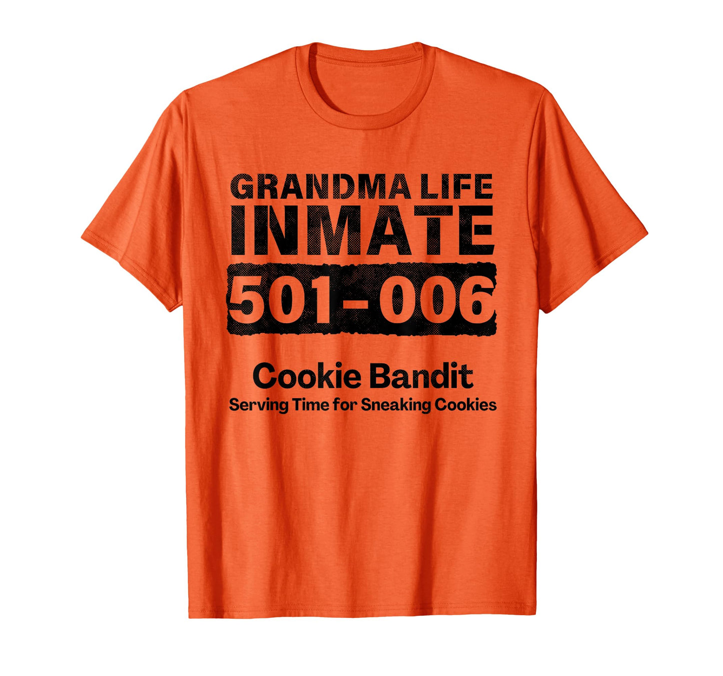 Grandma Life Prisoner Inmate Funny Jail Halloween Costume T-Shirt