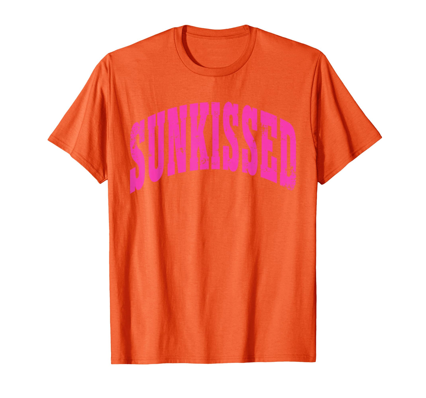 Sunkissed Ocean Life Coastal Summer Beach Girl Trendy Sunset T-Shirt