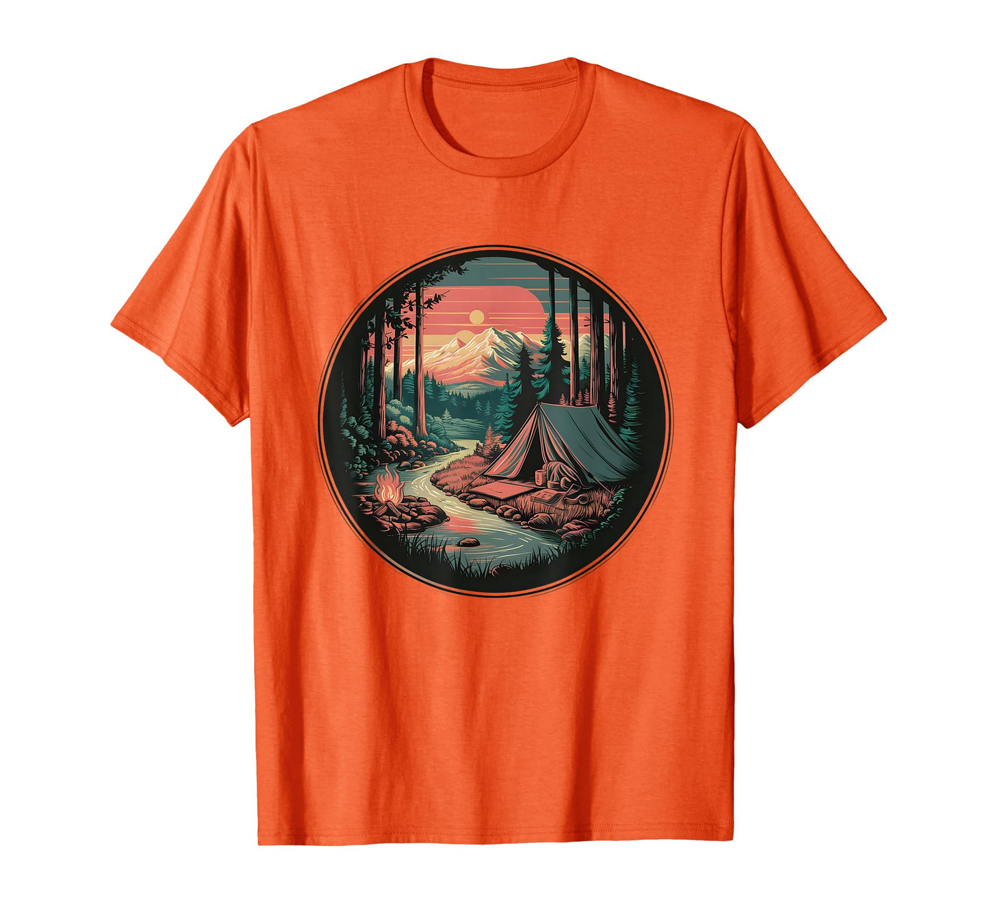 Trees Wildlife Nature Vintage Forest T-Shirt