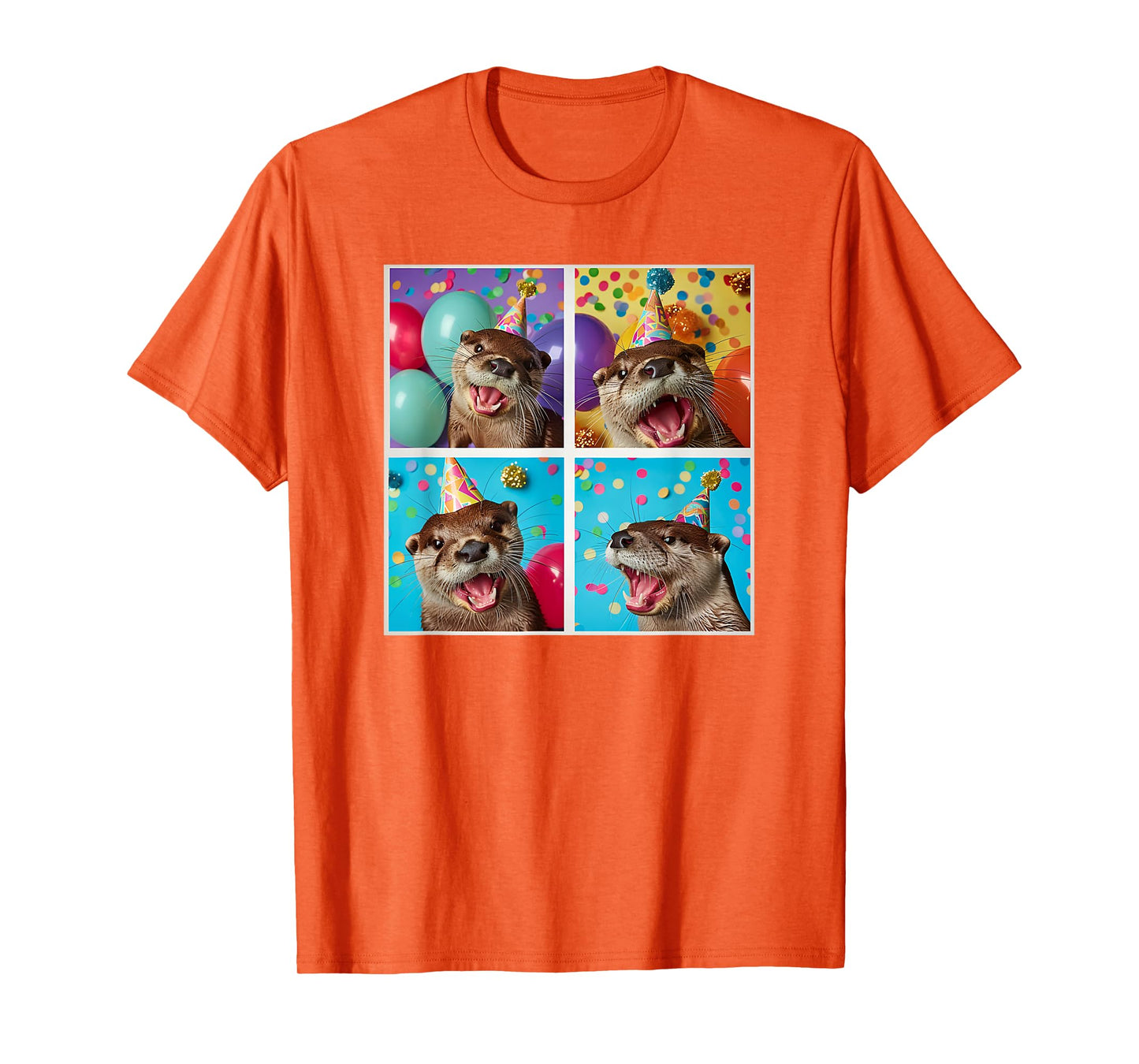 Sea Otter Lover Wildlife Animal Colorful Birthday Otter T-Shirt