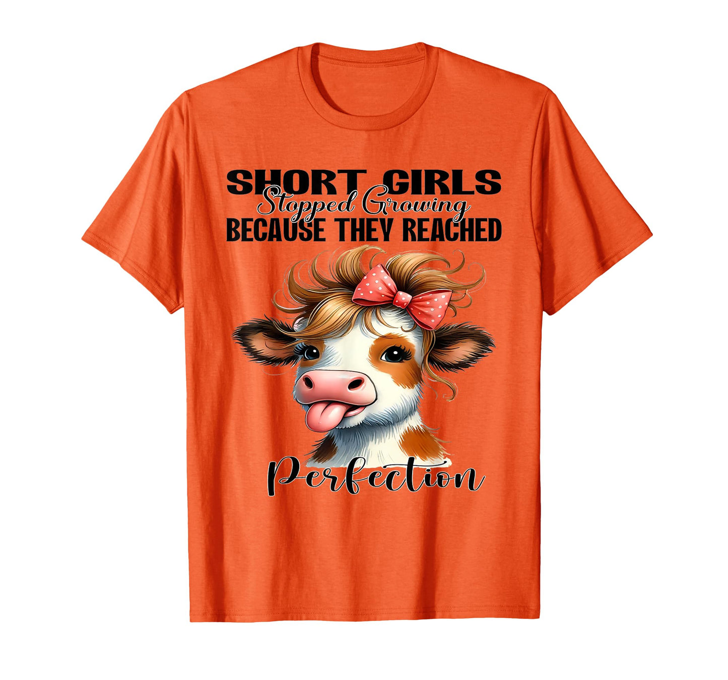 Short Girls Stopped Growing Because They Reached Perfection T-Shirt