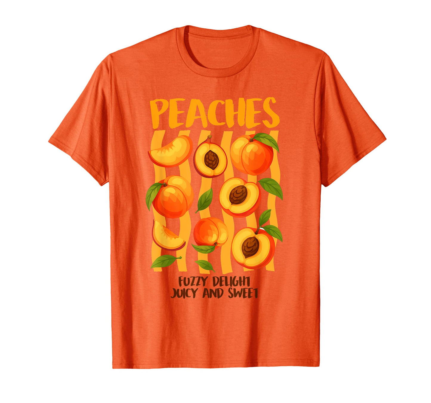 Peach Farm A Fresh Peaches Farmers Market Tropical Summer T-Shirt