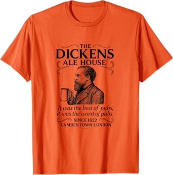 The Dickens Ale House - Literary-Inspired Pub Wear T-Shirt