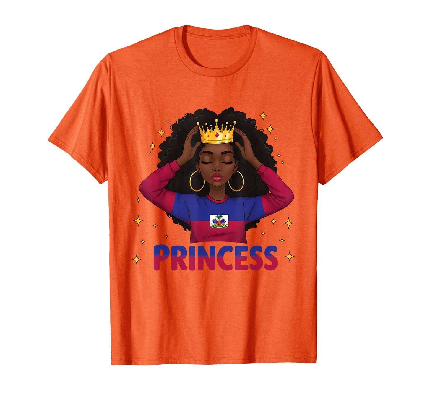 Haitian Princess Haiti Independence Flag Day 1804 Women T-Shirt