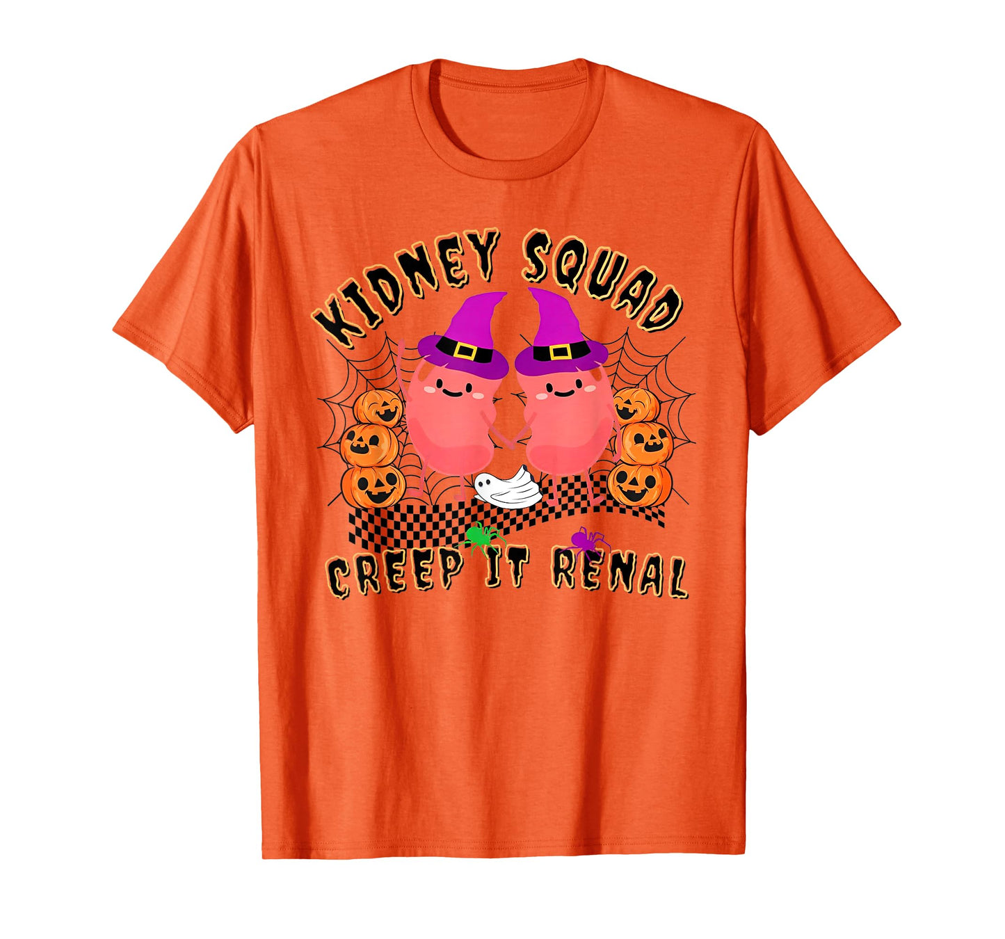 Kidney Squad Creep It Renal Nurse Halloween T-Shirt